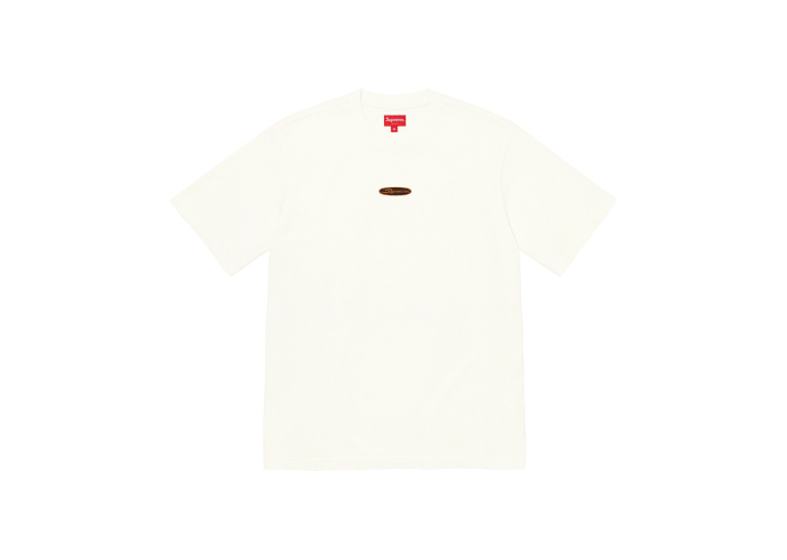 Oval Logo S/S Top "White"