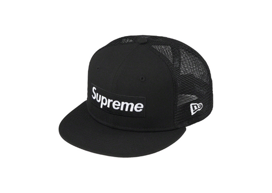 Box Logo Mesh Back New Era® "BLACK"